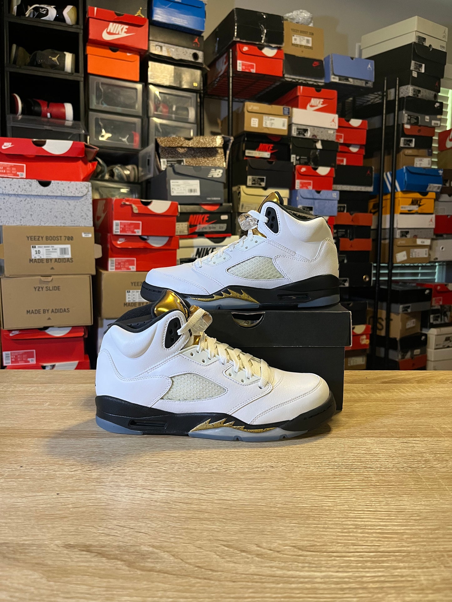 Size 7 (GS) - AJ 5 Retro Mid Olympic 2016
