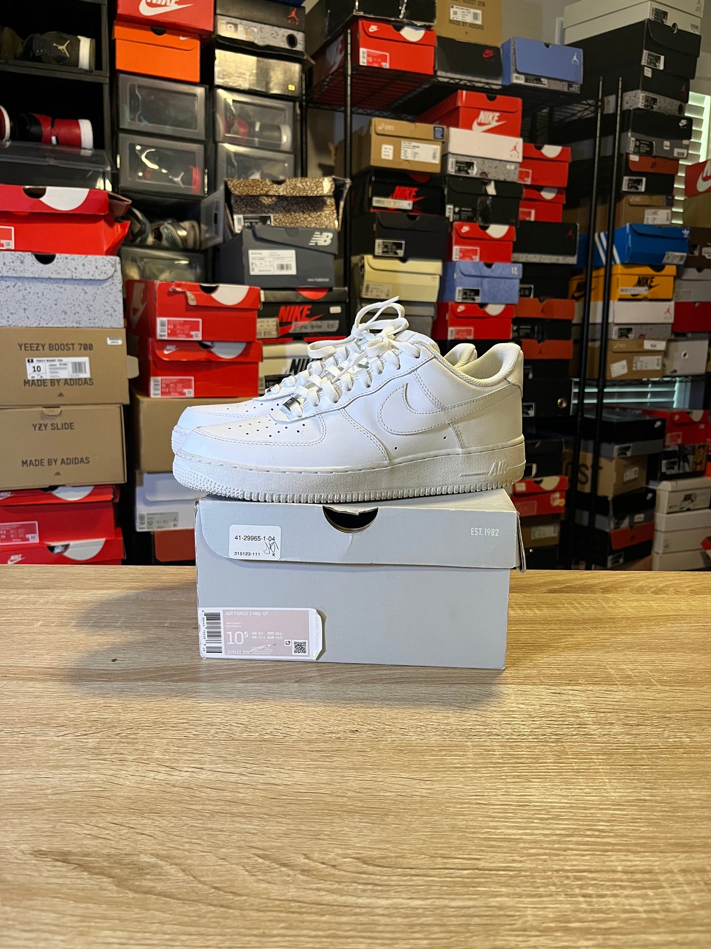 Size 10.5 - AF 1 White