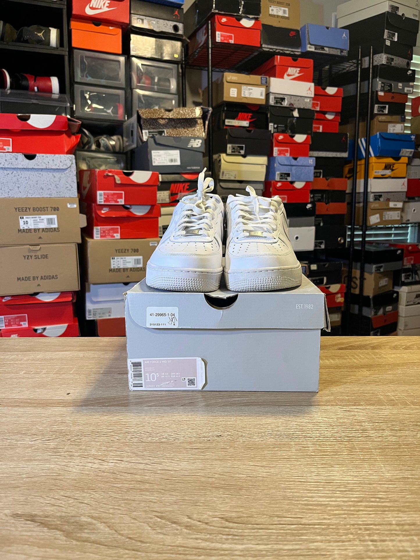 Size 10.5 - AF 1 White