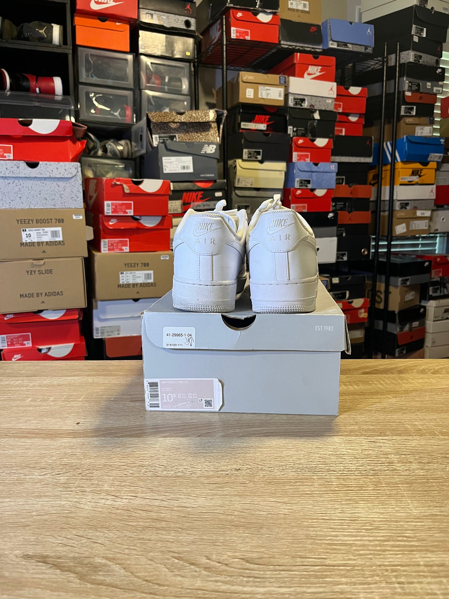 Size 10.5 - AF 1 White