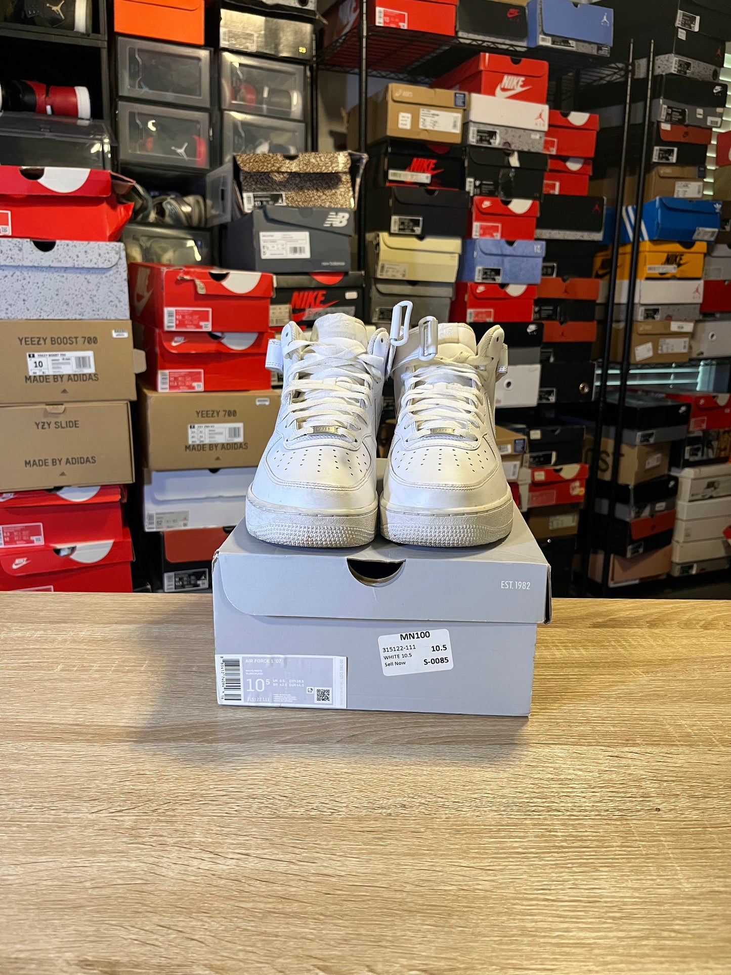 Size 10.5 - AF 1 White