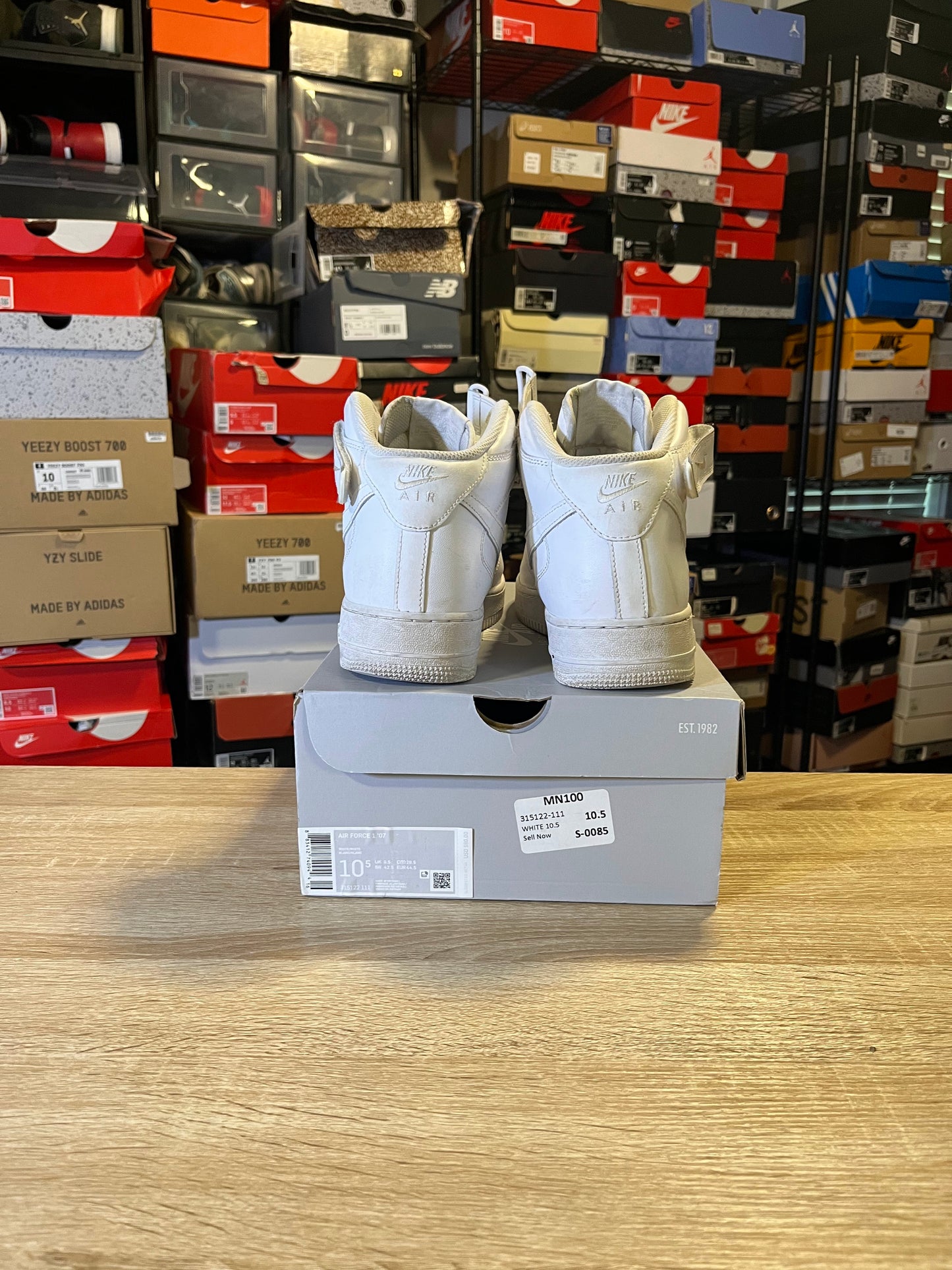 Size 10.5 - AF 1 White