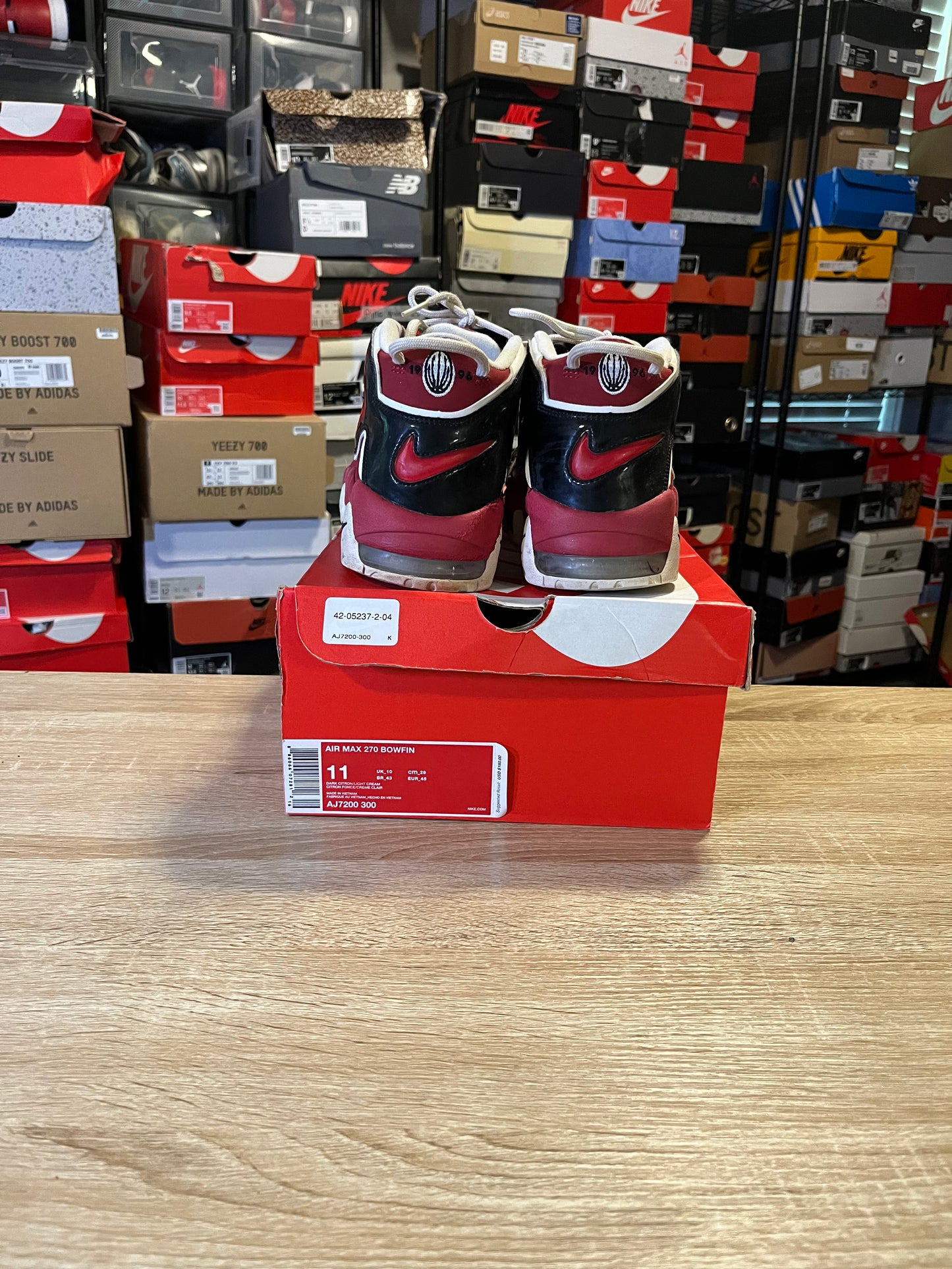 Size 10.5 - Air More Uptempo Bulls 2017