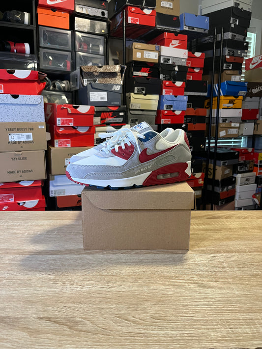 Size 9.5 - Nike Air Max 90 Athletic Club - University Red