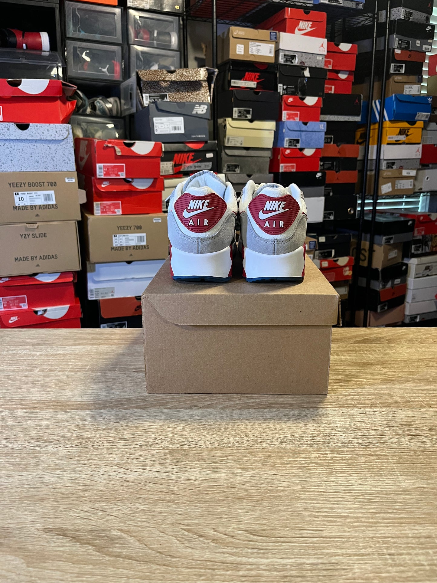 Size 9.5 - Nike Air Max 90 Athletic Club - University Red
