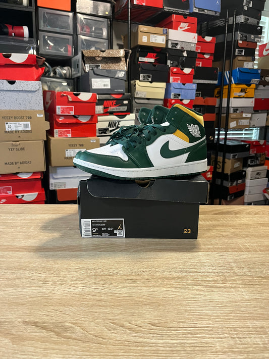 Size 9.5 - AJ 1 Mid Sonics