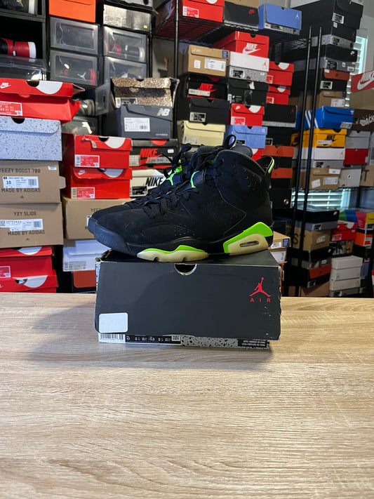 Size 10 - AJ 6 Electric Green
