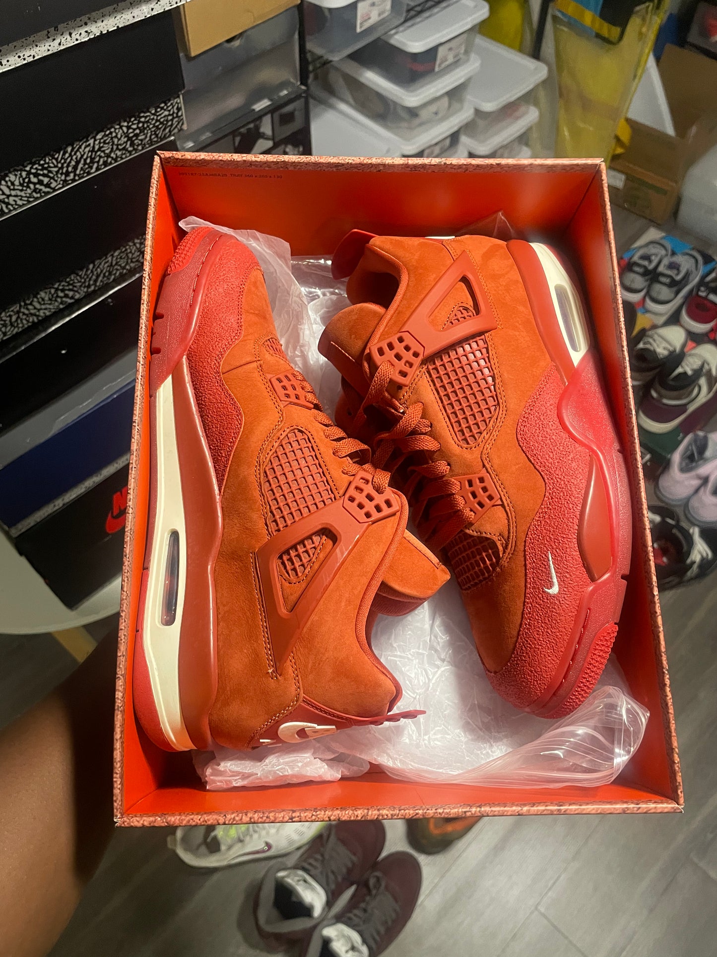 Size 12 - AJ 4 Brick By Brick