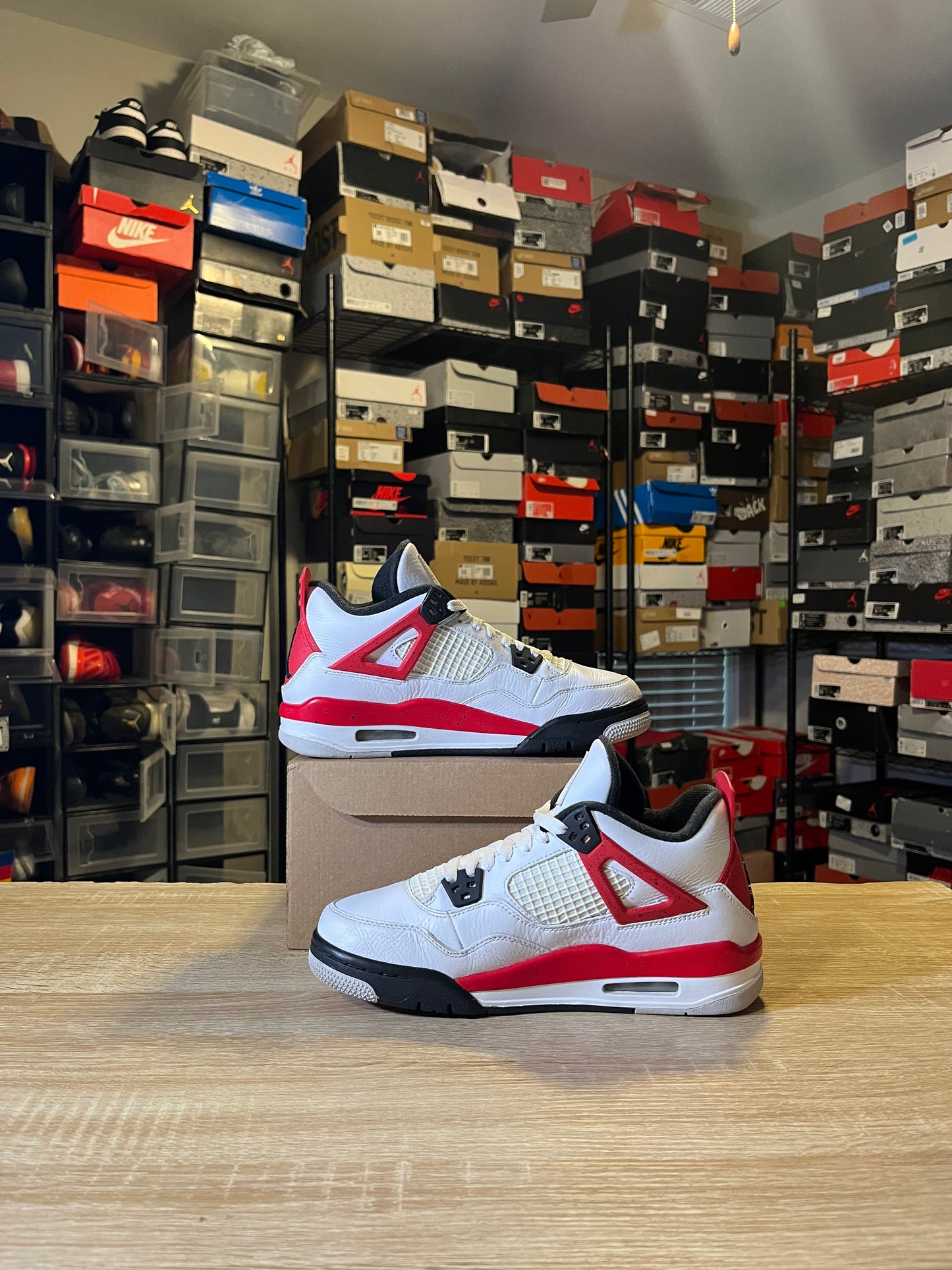 Size 6.5Y - AJ 4 Red Cement