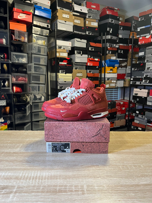 Size 6 - Nigel Sylvester x AJ 4 Retro OG SP Brick By Brick