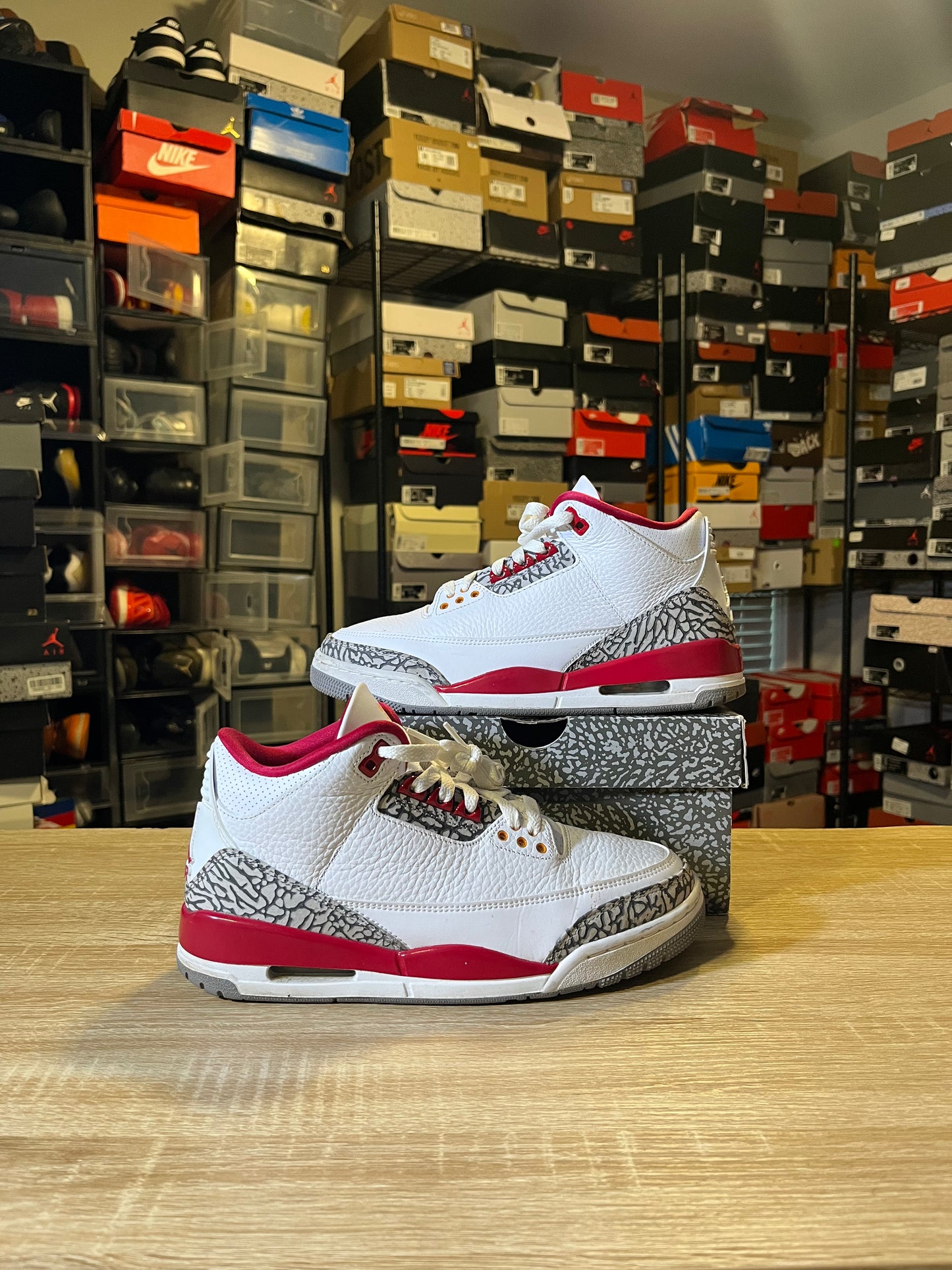 Size 8 - AJ 3 Cardinal