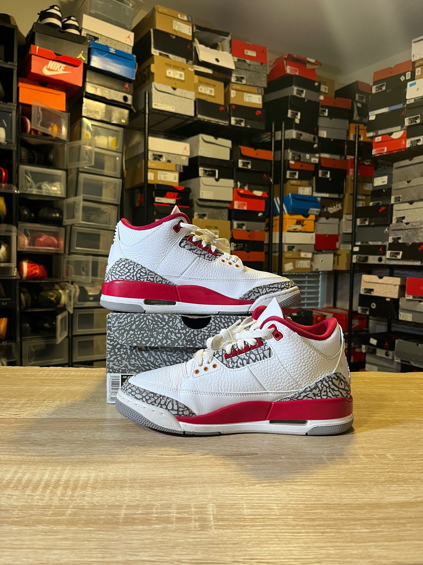 Size 8 - AJ 3 Cardinal