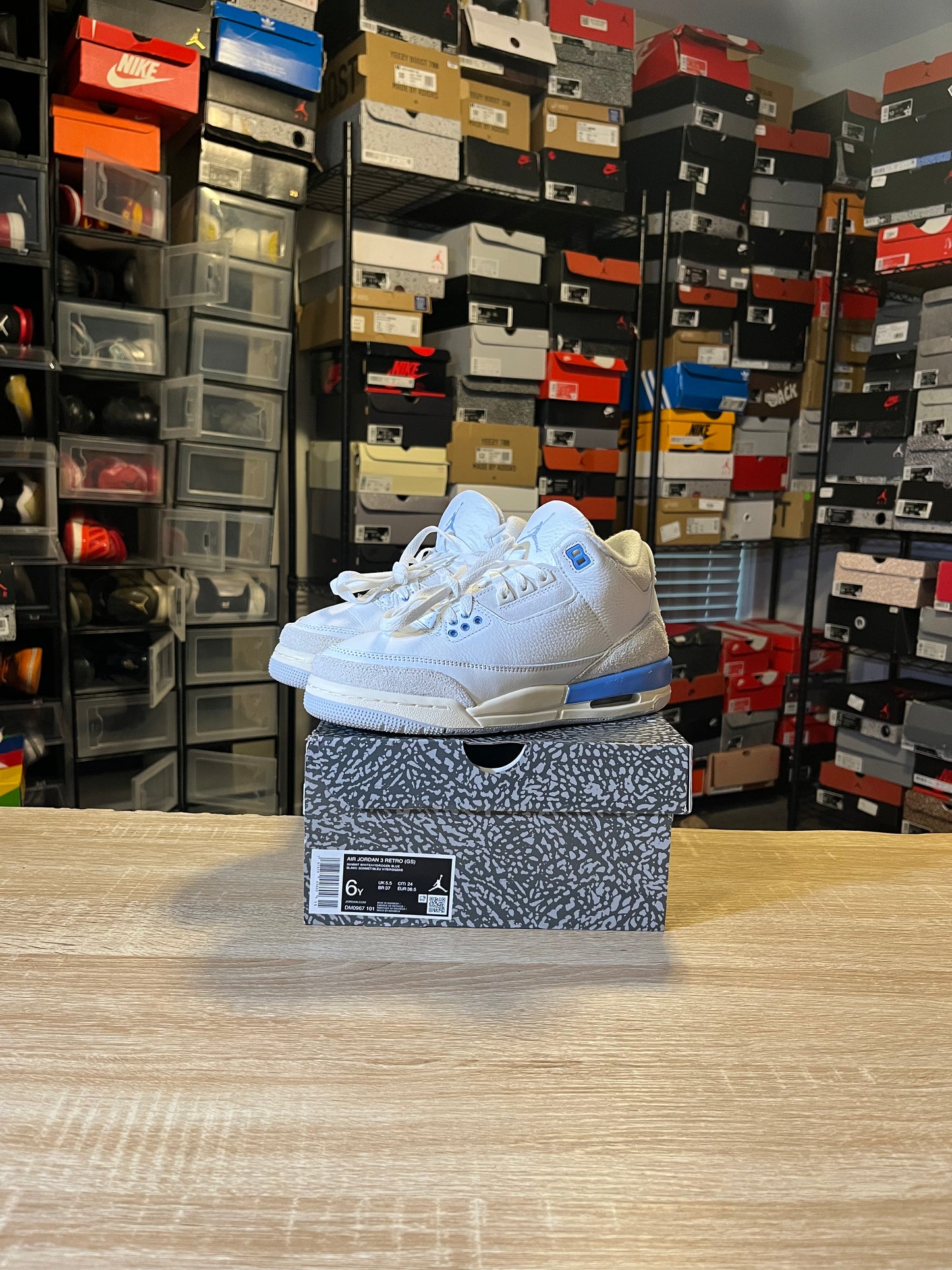 Size 6Y - AJ 3 Lucky Shorts