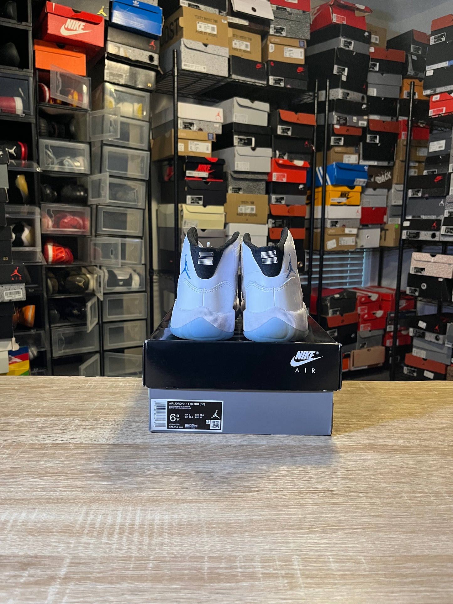 Size 6.5 - AJ 11 Legend Blue