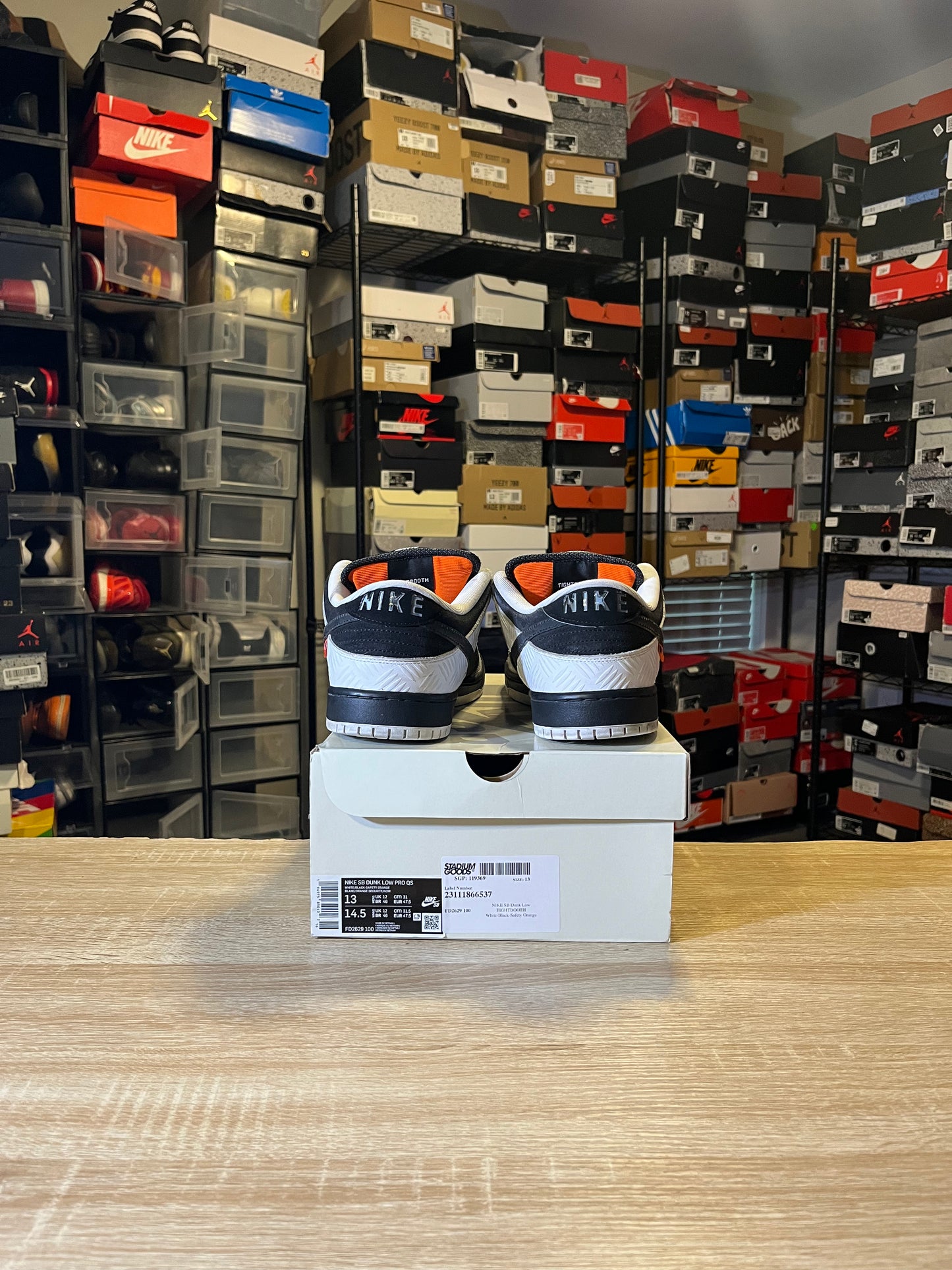 Size 13 - SB Dunk Low Tightbooth