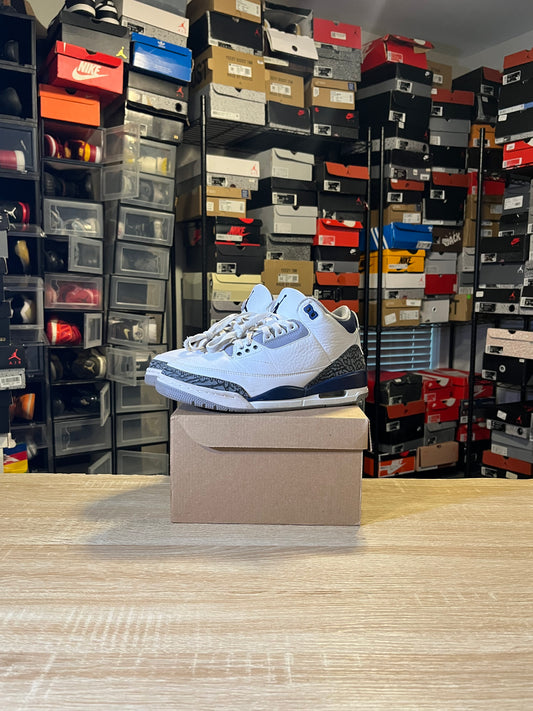Size 8 - AJ 3 Midnight Navy