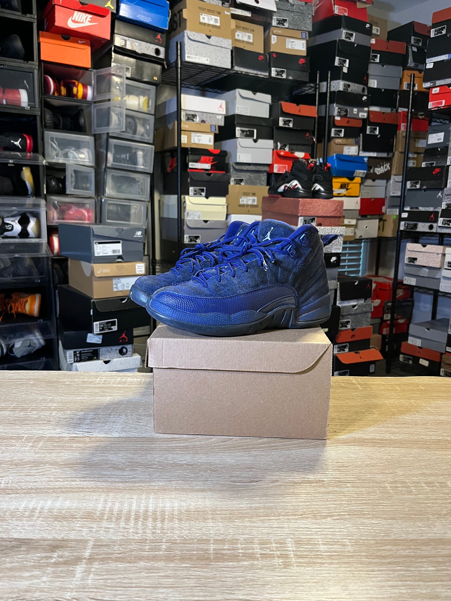 Size 6.5Y - AJ 12 Deep Royal