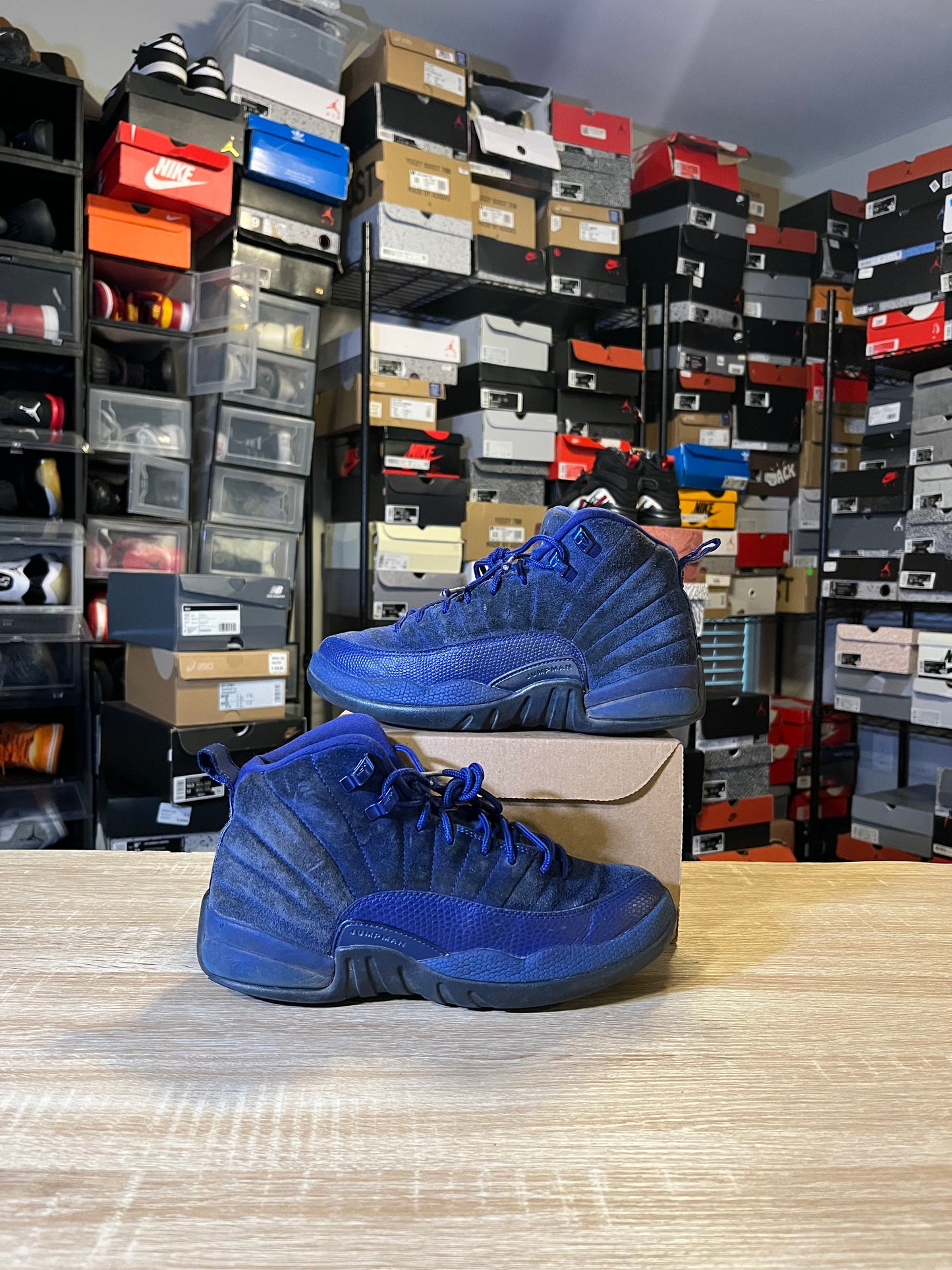 Size 6.5Y - AJ 12 Deep Royal