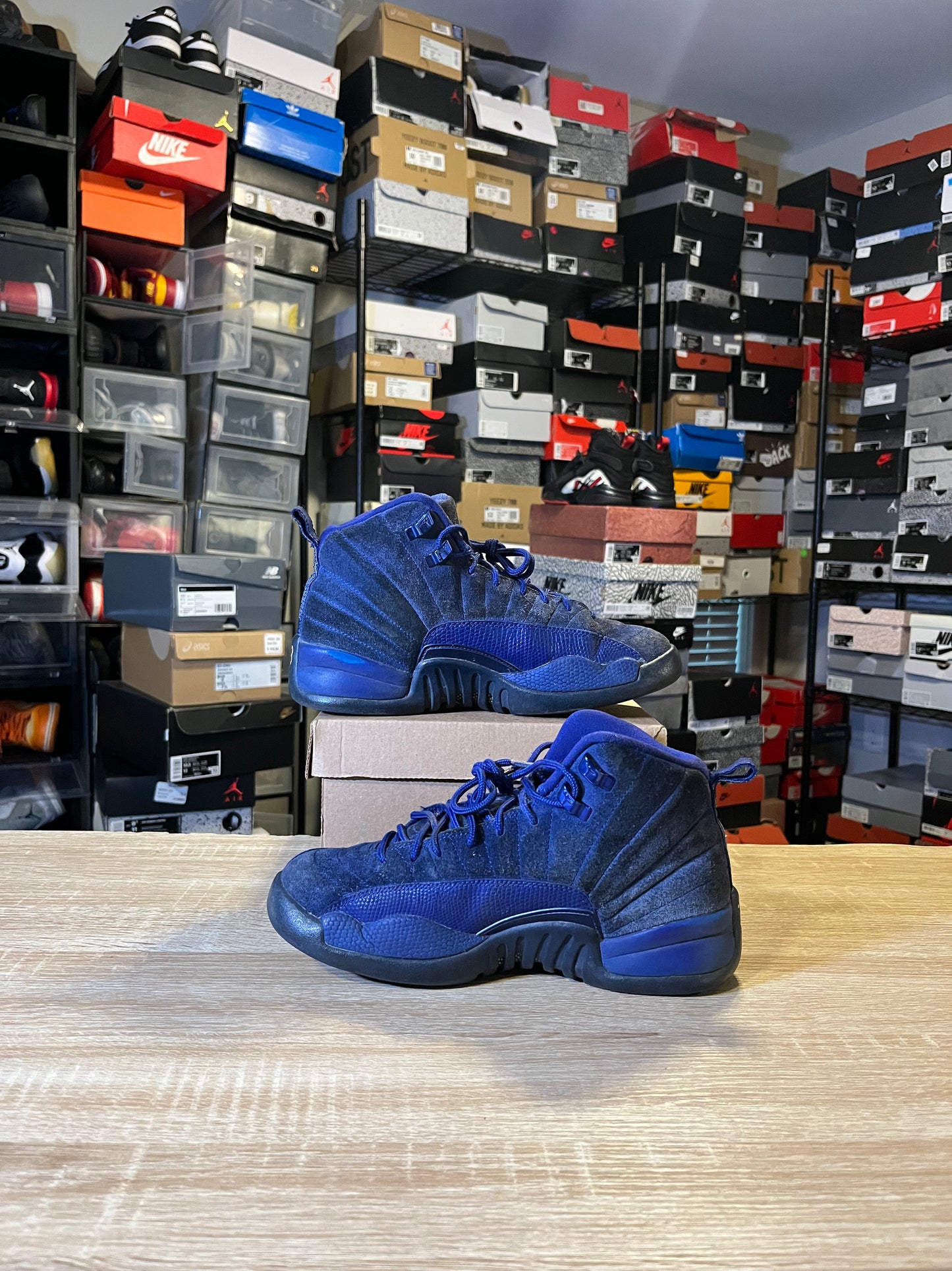 Size 6.5Y - AJ 12 Deep Royal