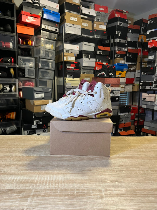 Size 6Y - AJ 6 Maroon