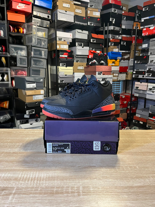 Size 10.5 - AJ 3 J Balvin