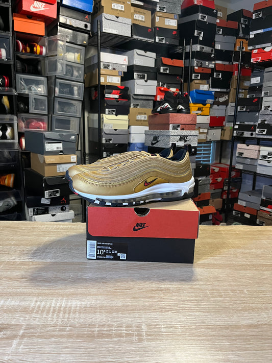 Size 10.5 - Air Max 97 OG 2023 Metallic Gold