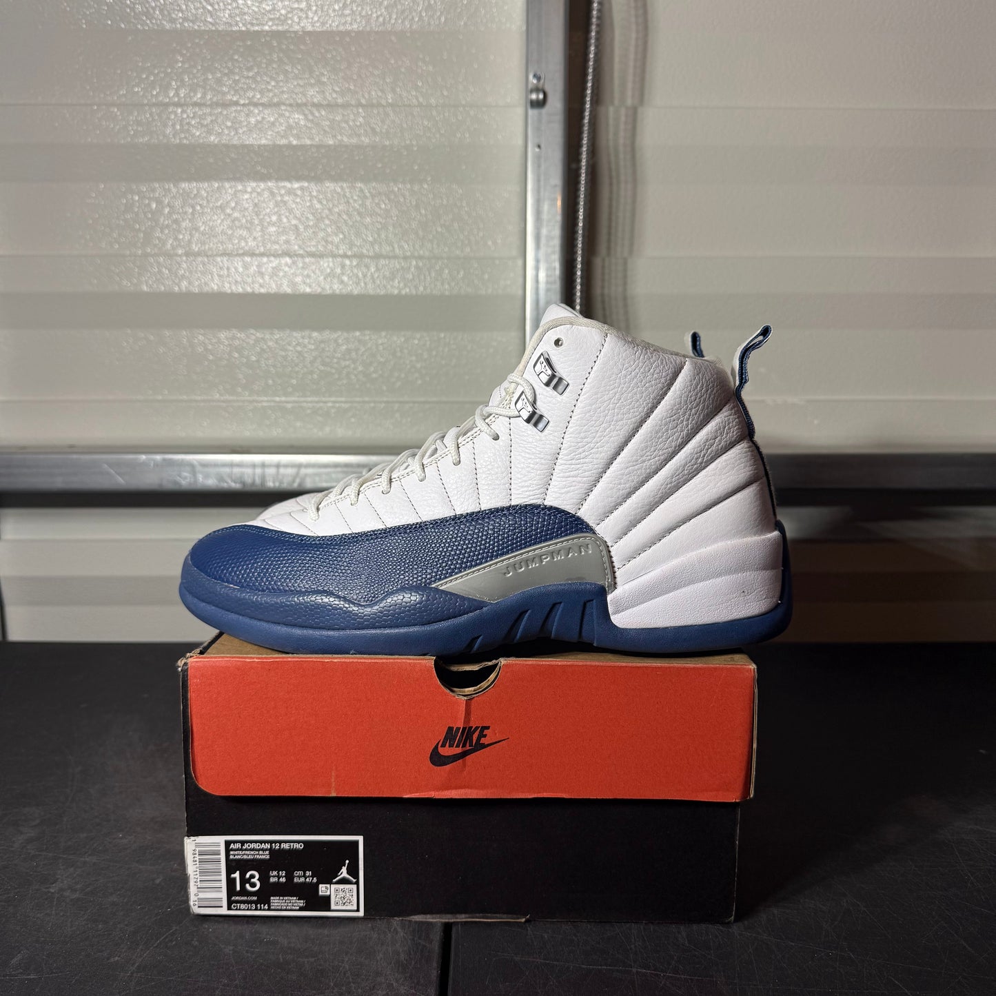 Size 13 - AJ 12 French Blue