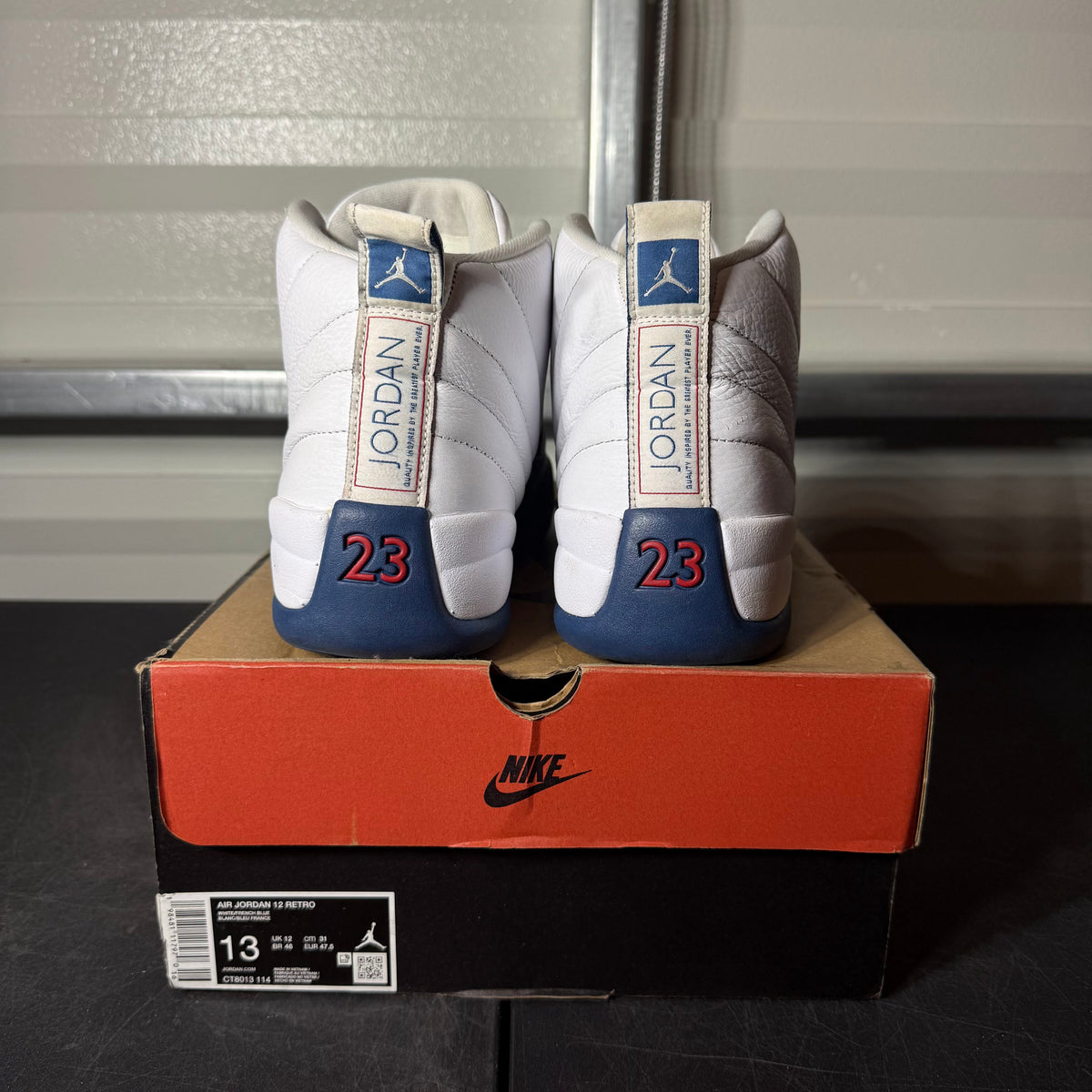 Size 13 - AJ 12 French Blue
