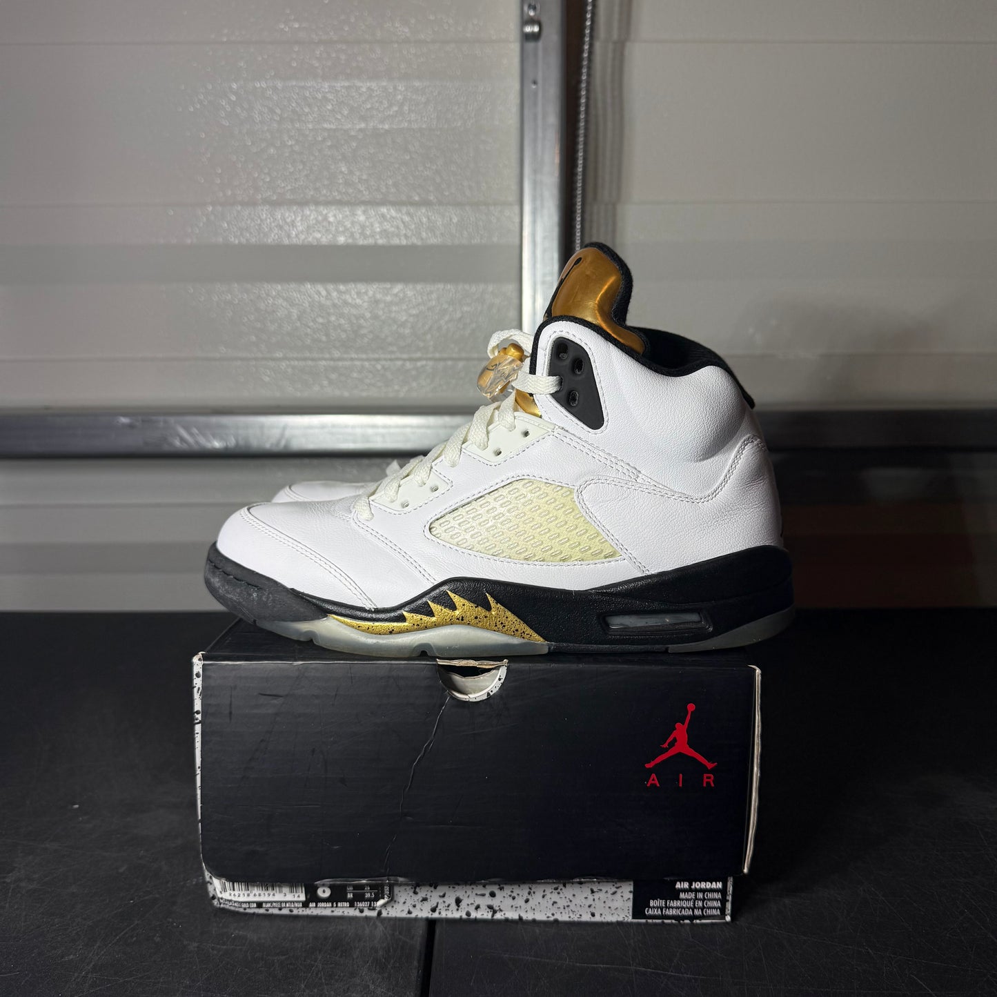Size 8 - AJ 5 Olympic