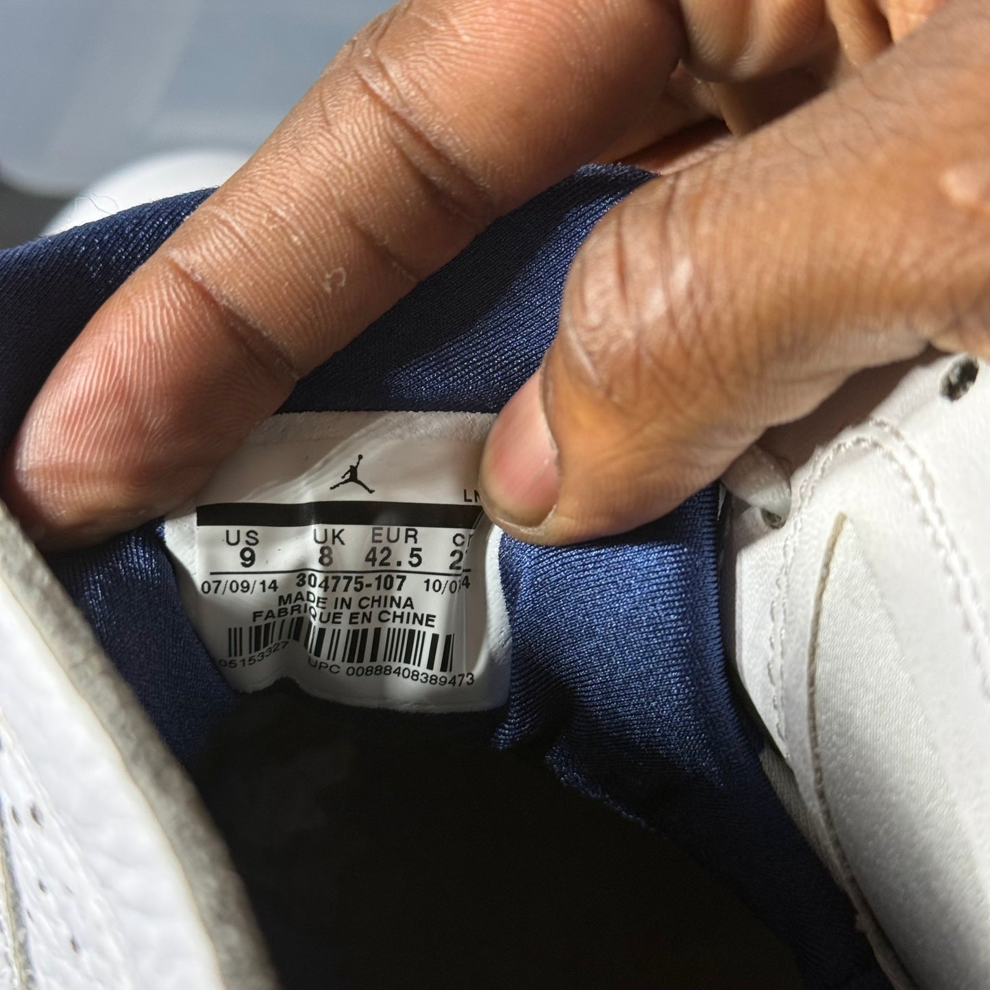 Size 9 - AJ 7 French Blue
