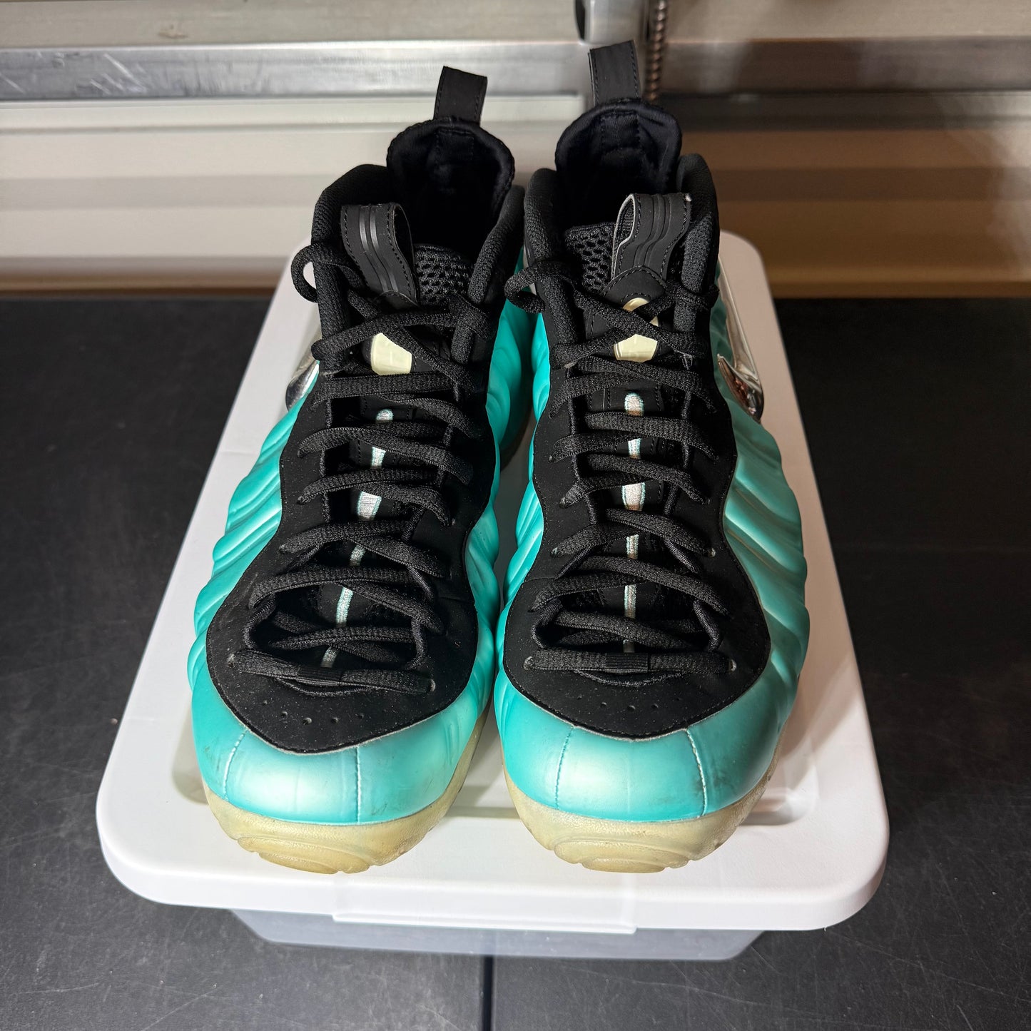 Size 11.5 - Foamposite Island Green