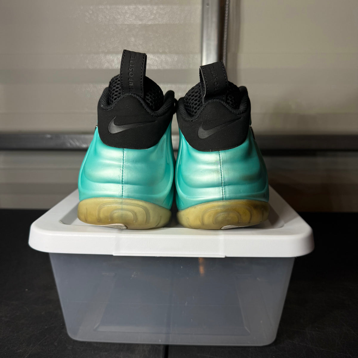 Size 11.5 - Foamposite Island Green