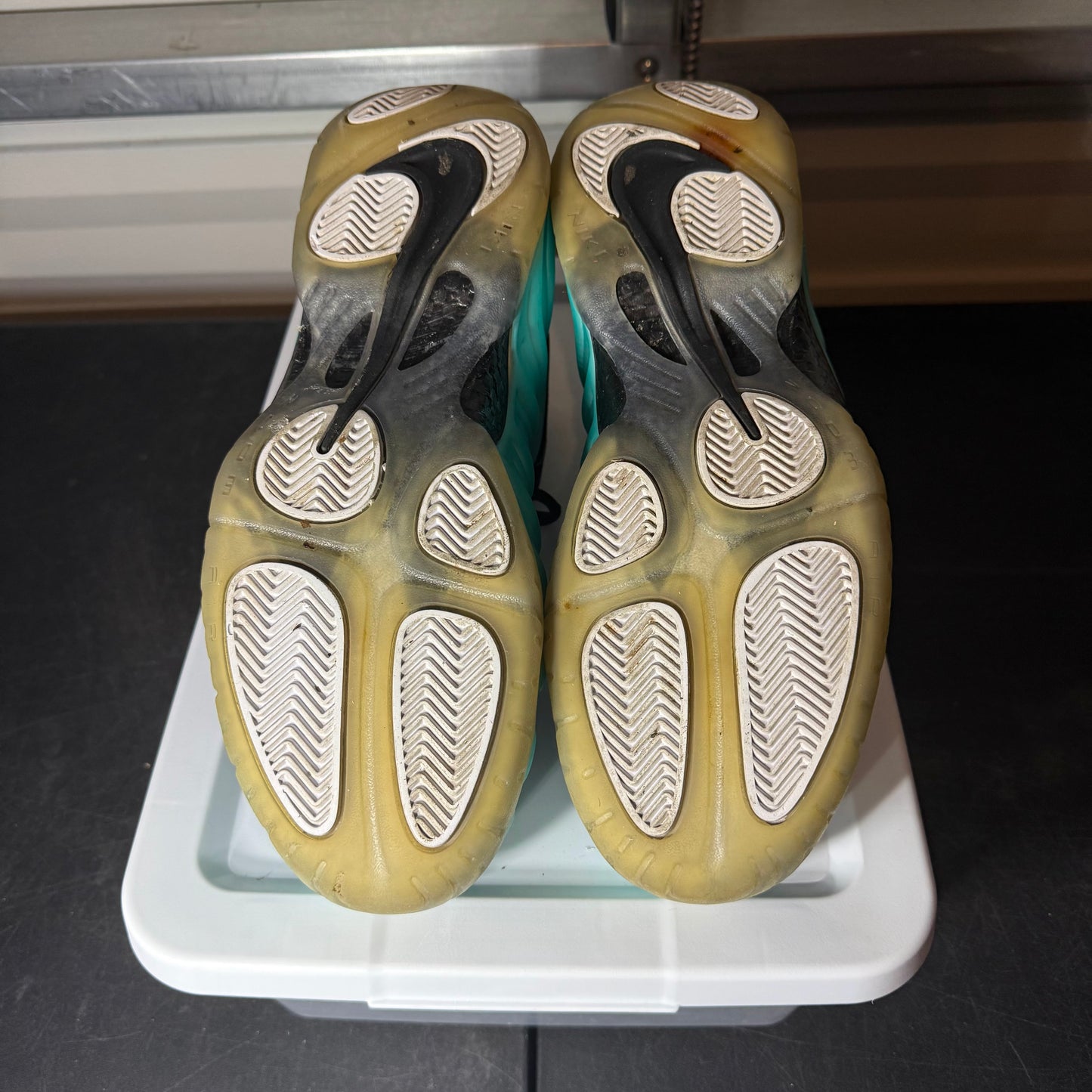 Size 11.5 - Foamposite Island Green