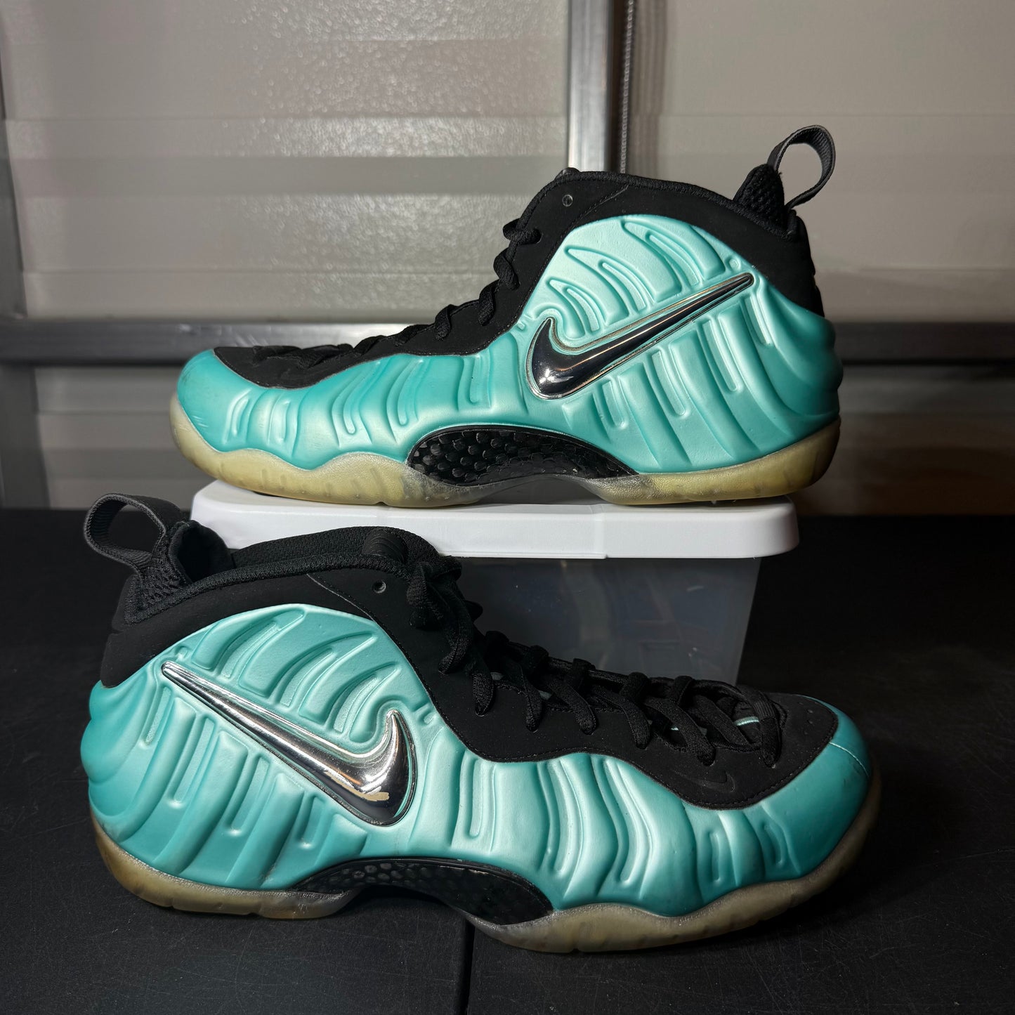 Size 11.5 - Foamposite Island Green
