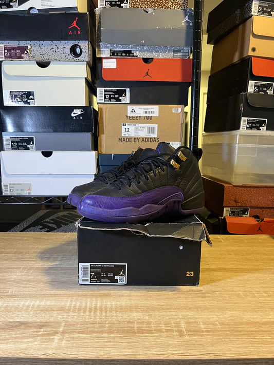 Size 7Y - AJ 12 Field Purple