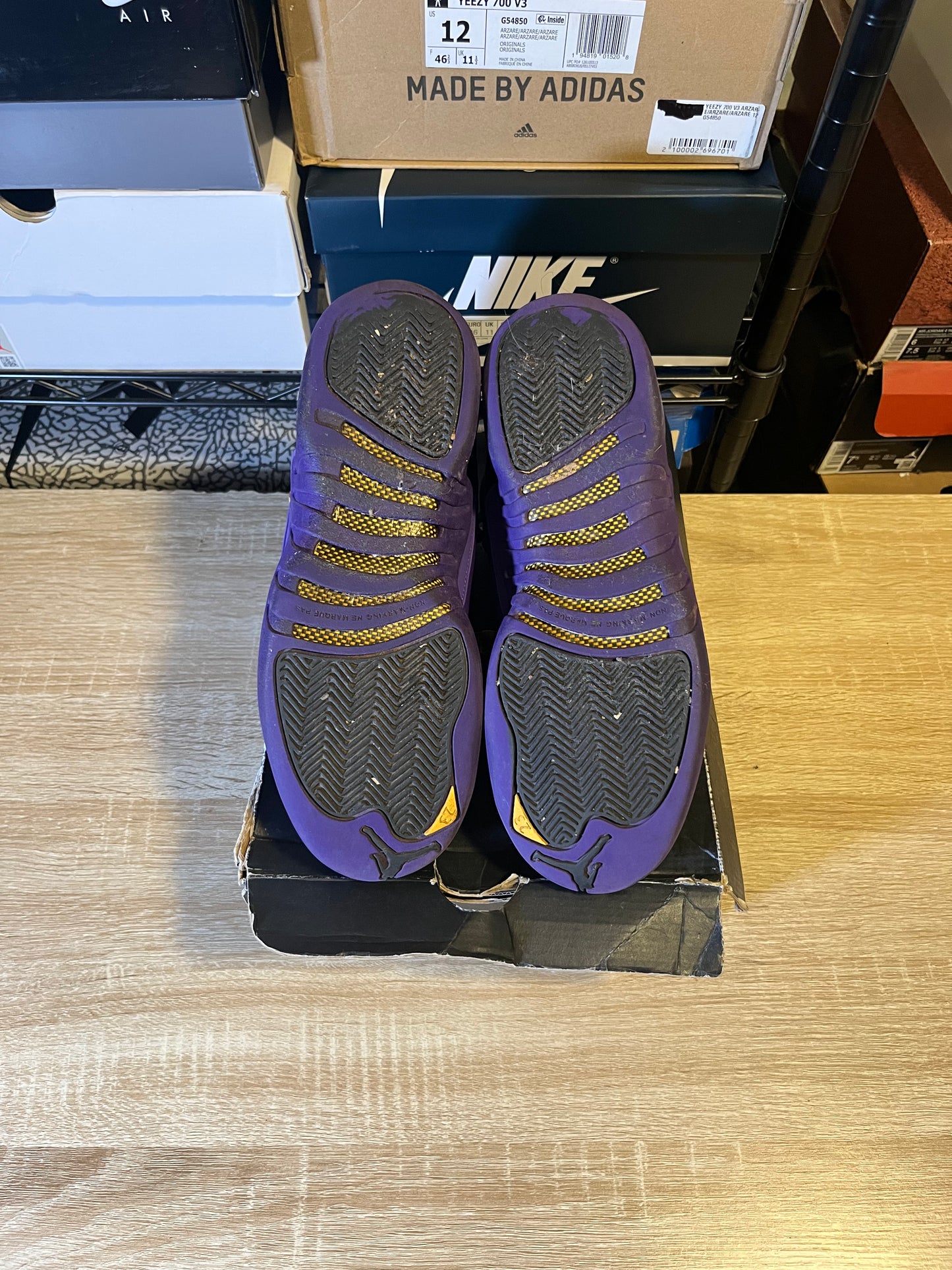 Size 7Y - AJ 12 Field Purple