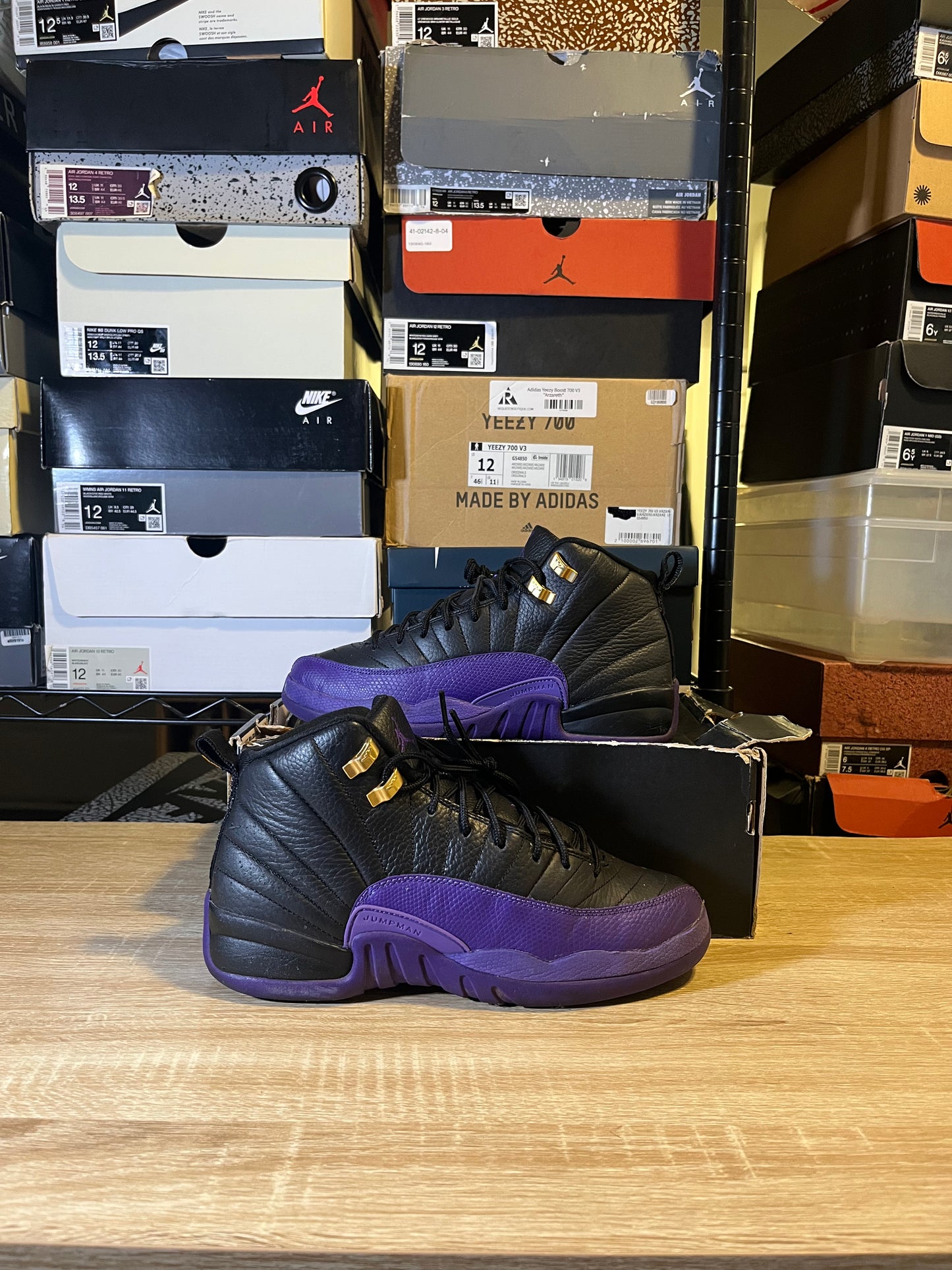 Size 7Y - AJ 12 Field Purple