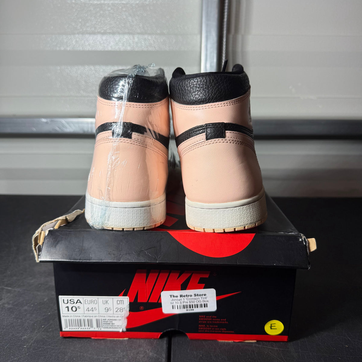 Size 10.5 - AJ 1 Crimson Tint