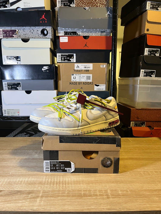 Size 12 - Dunk Off White Lot 8