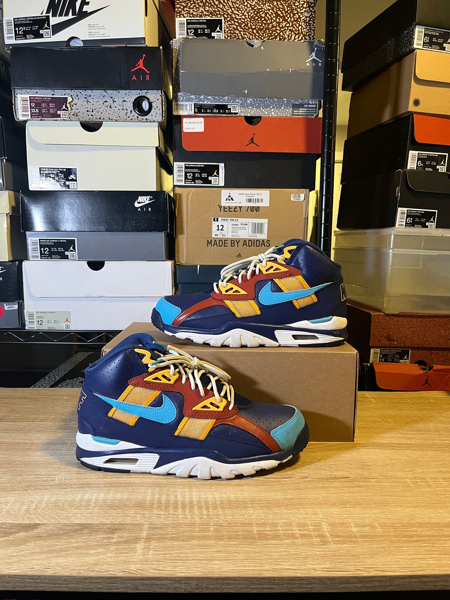 Size 9.5 - Air Trainer SC High Los Angeles Rams