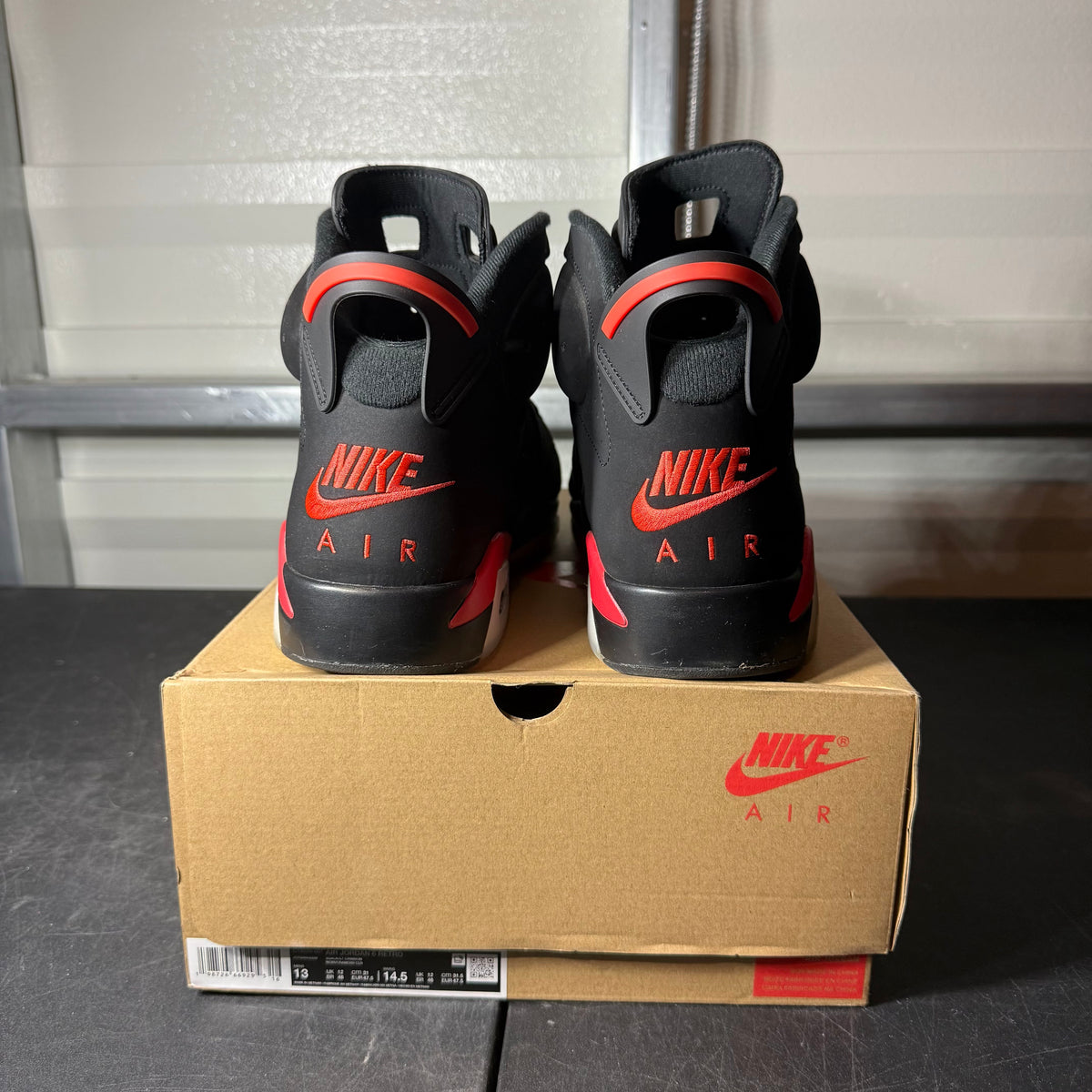 Size 13 - AJ 6 Infrared