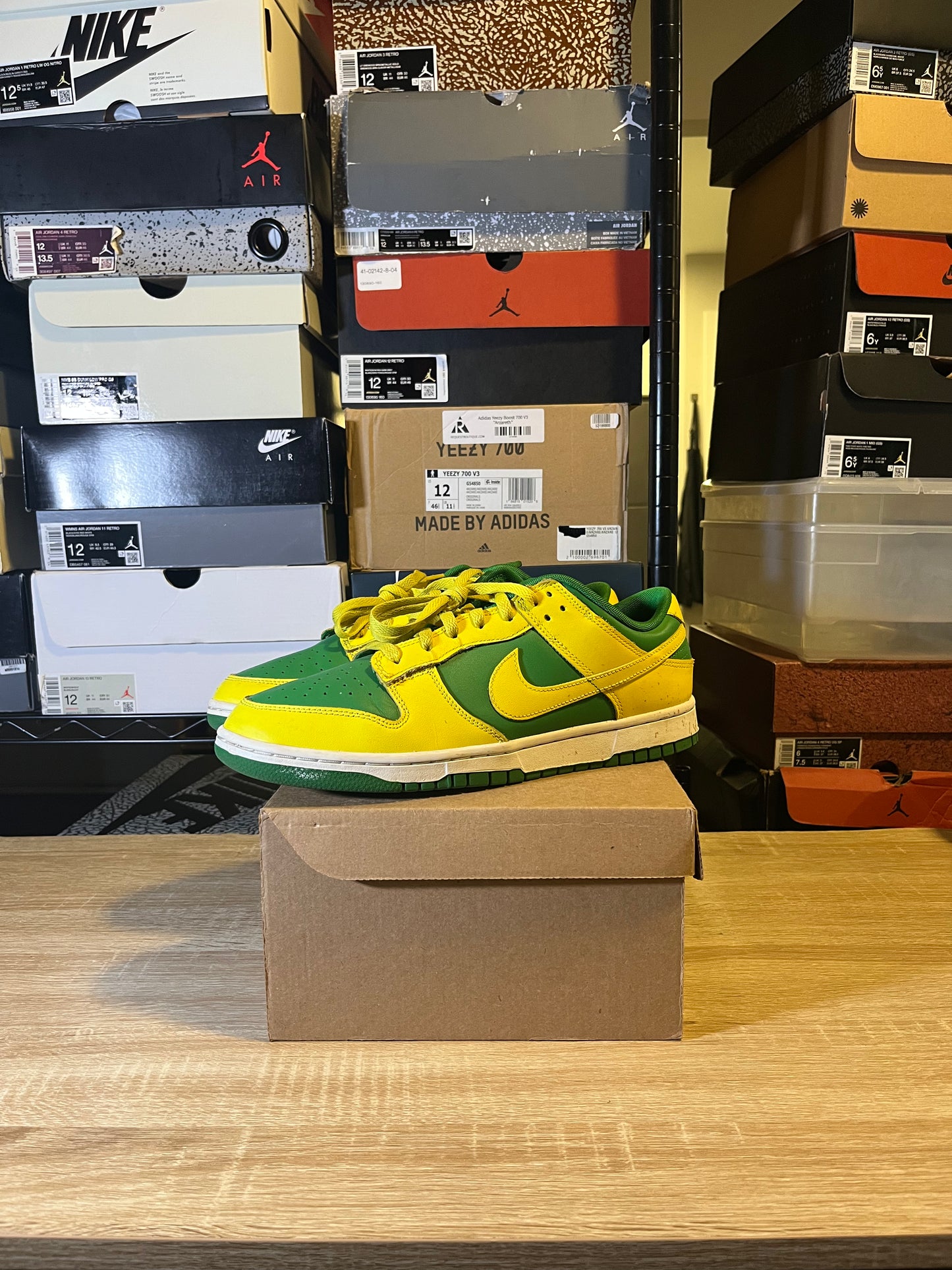 Size 11.5 - Dunk Reverse Brazil