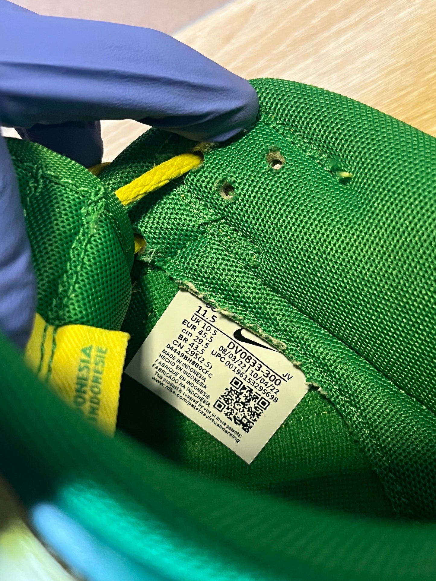 Size 11.5 - Dunk Reverse Brazil