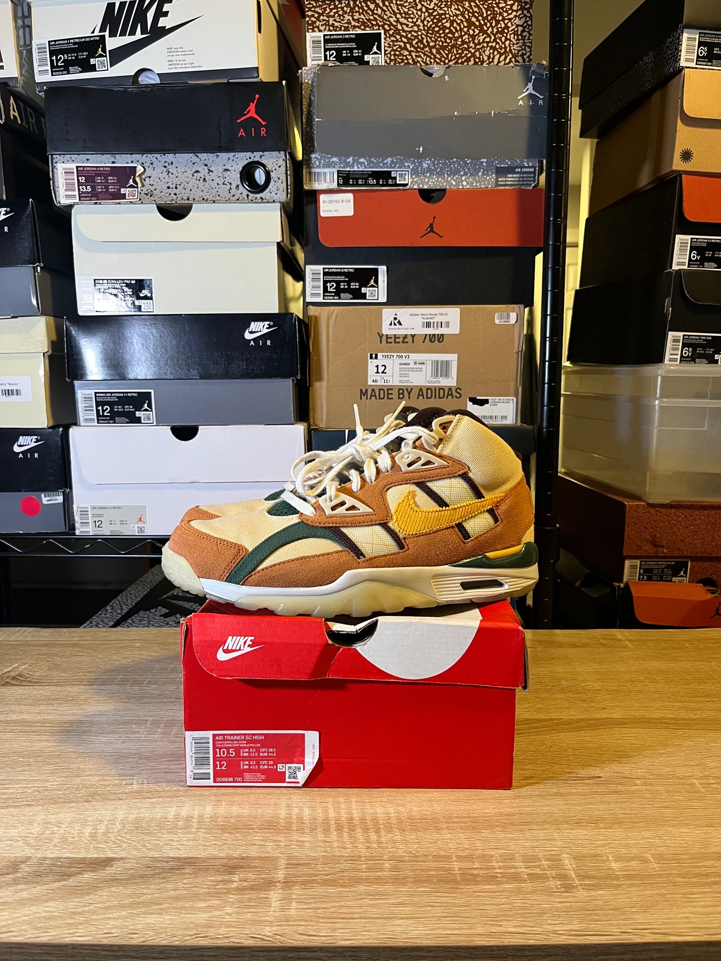 Size 10.5 - Nike Air Trainer SC High Pollen Cider