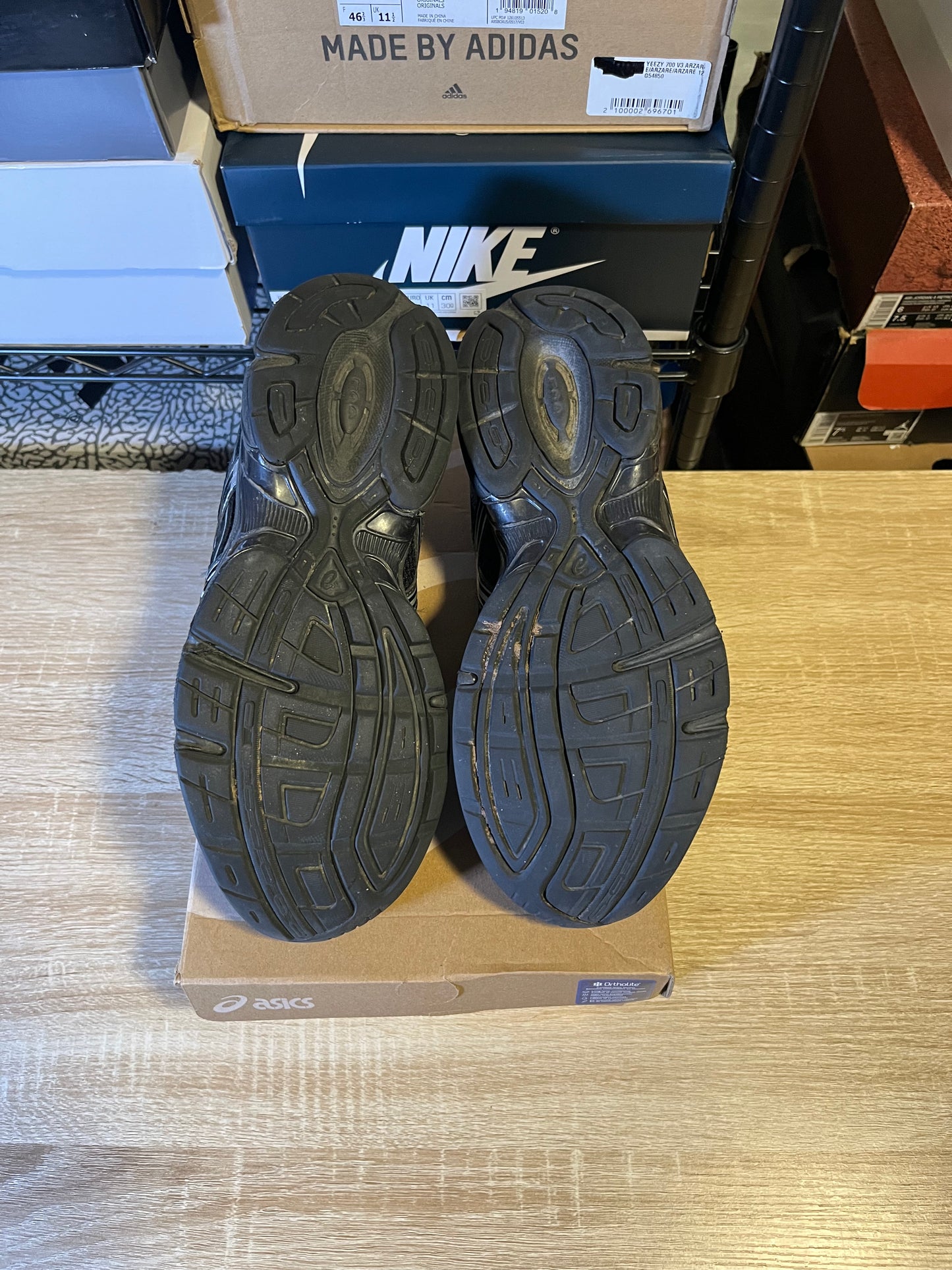 Size 9.5 - ASICS 1130 Black
