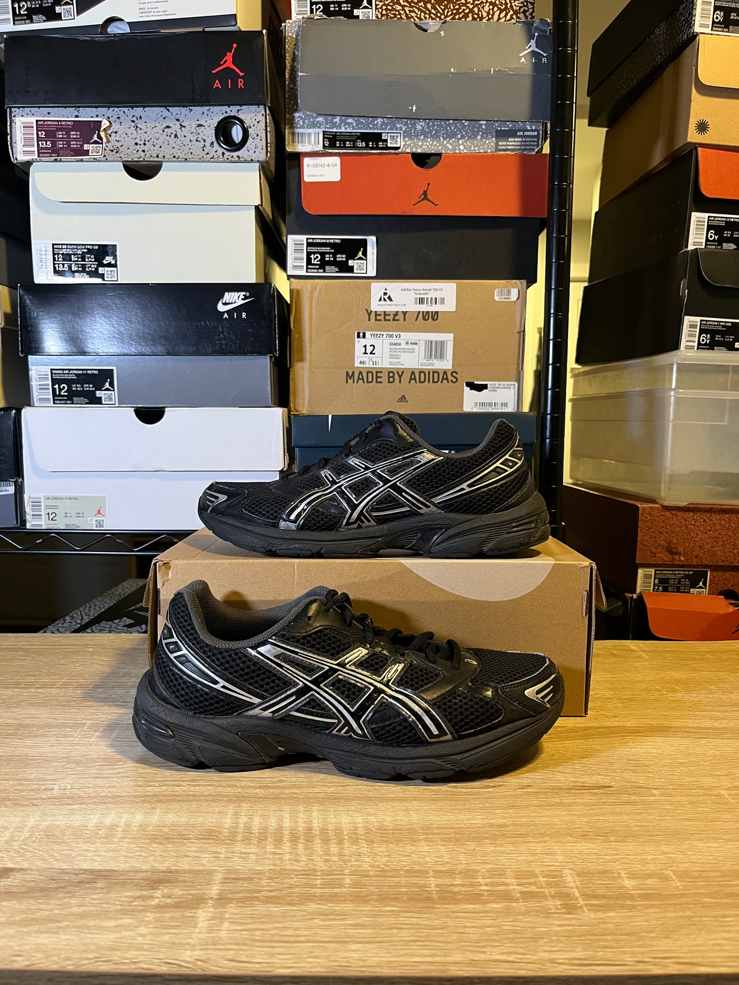 Size 9.5 - ASICS 1130 Black
