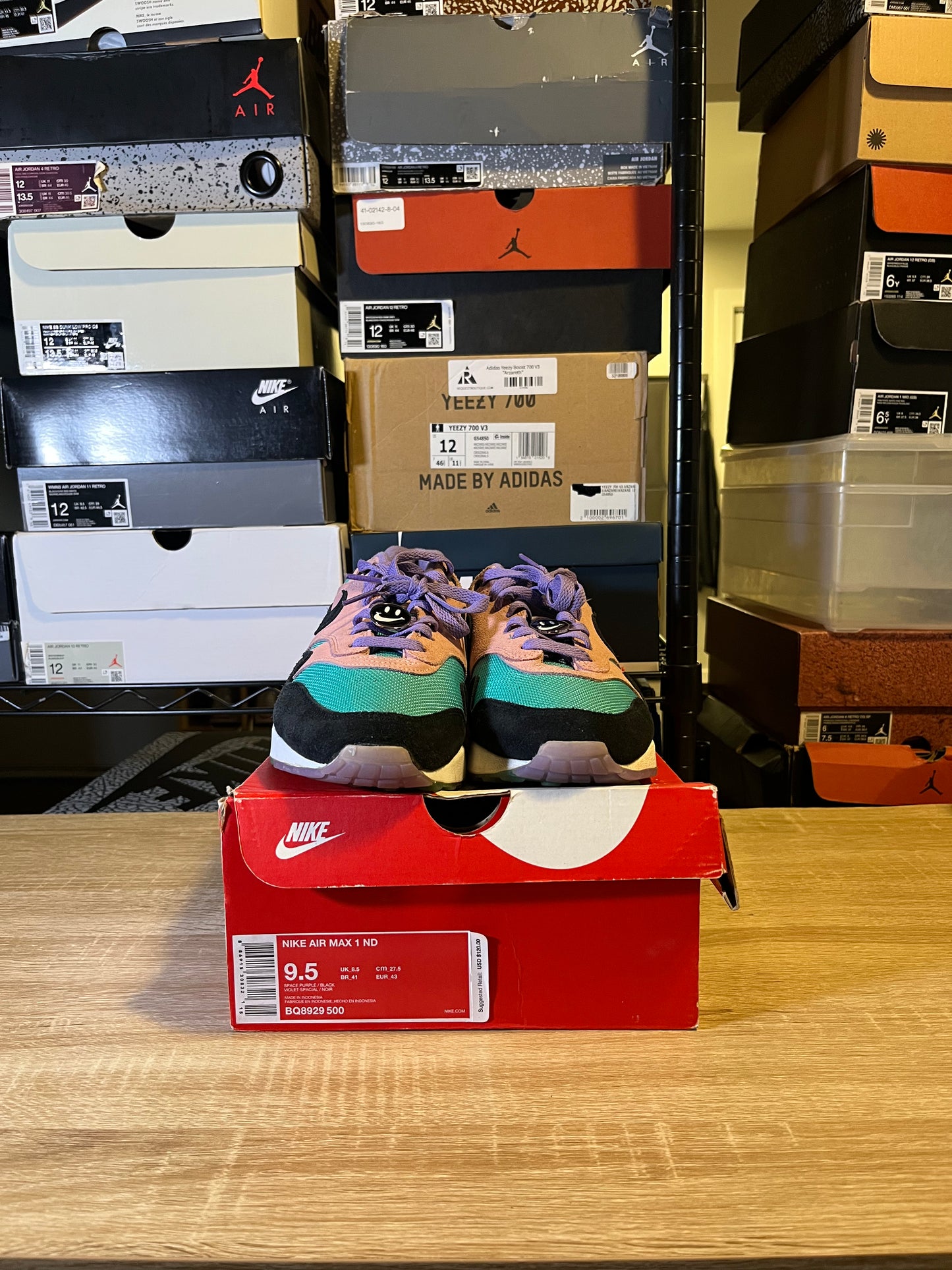 Size 9.5 - Air Max 1 Have A Nike Day