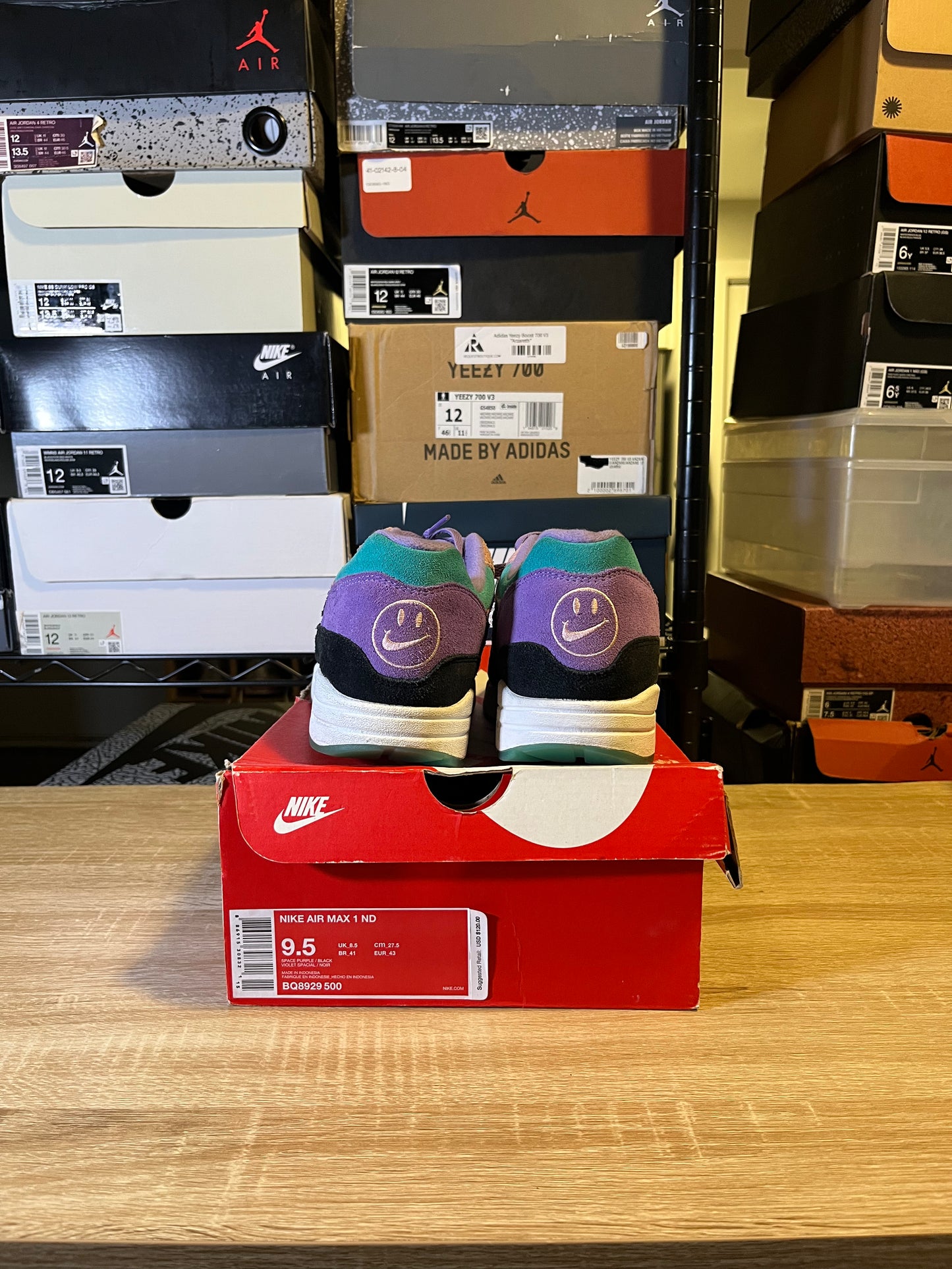 Size 9.5 - Air Max 1 Have A Nike Day