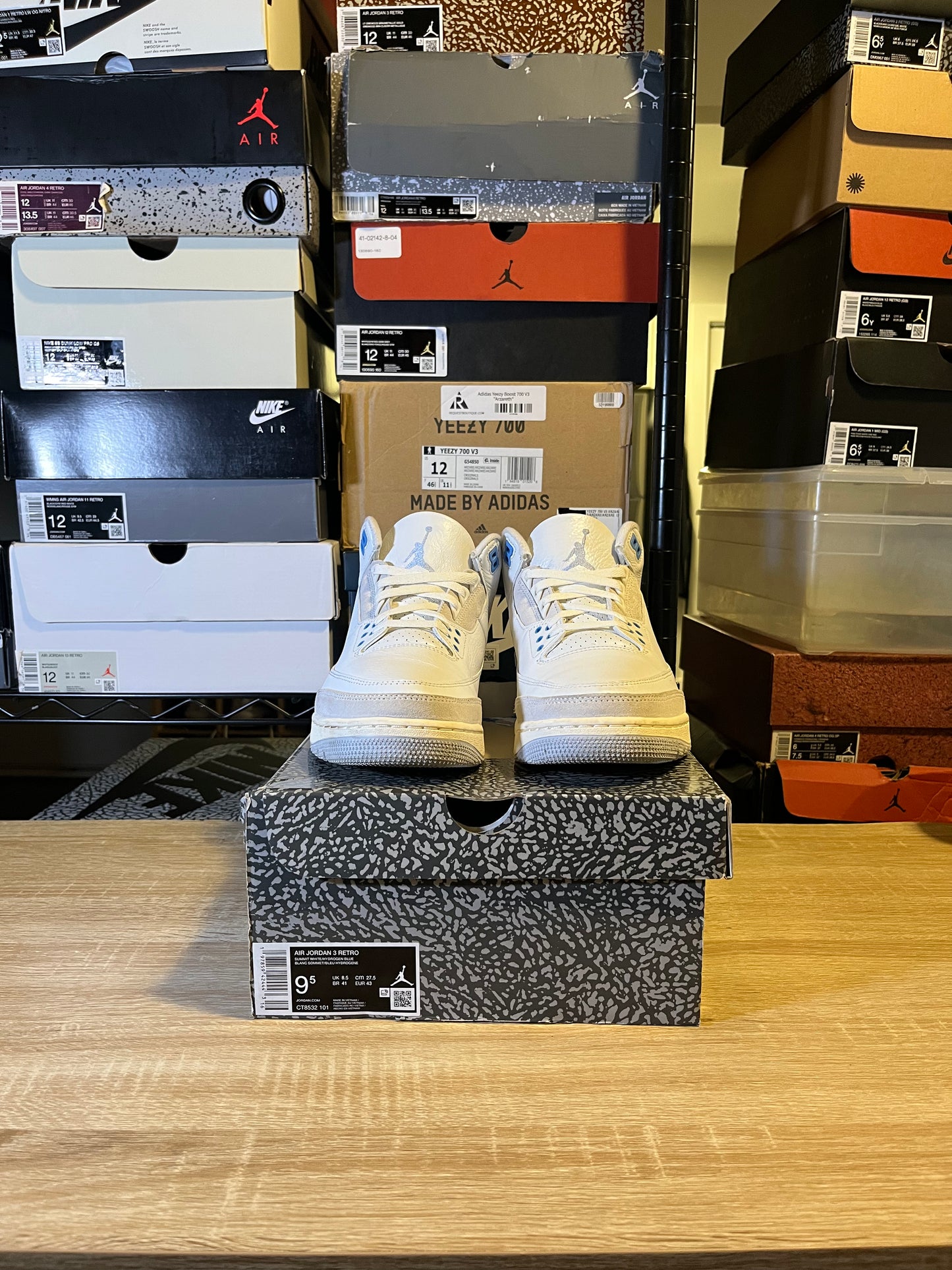 Size 9.5 - AJ 3 Lucky Shorts