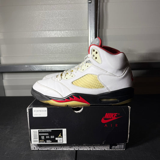 Size 11 - AJ 5 Fire Red
